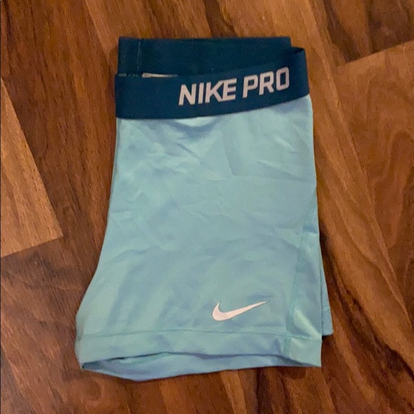 Nike | Shorts | Light Blue Nike Pro 
